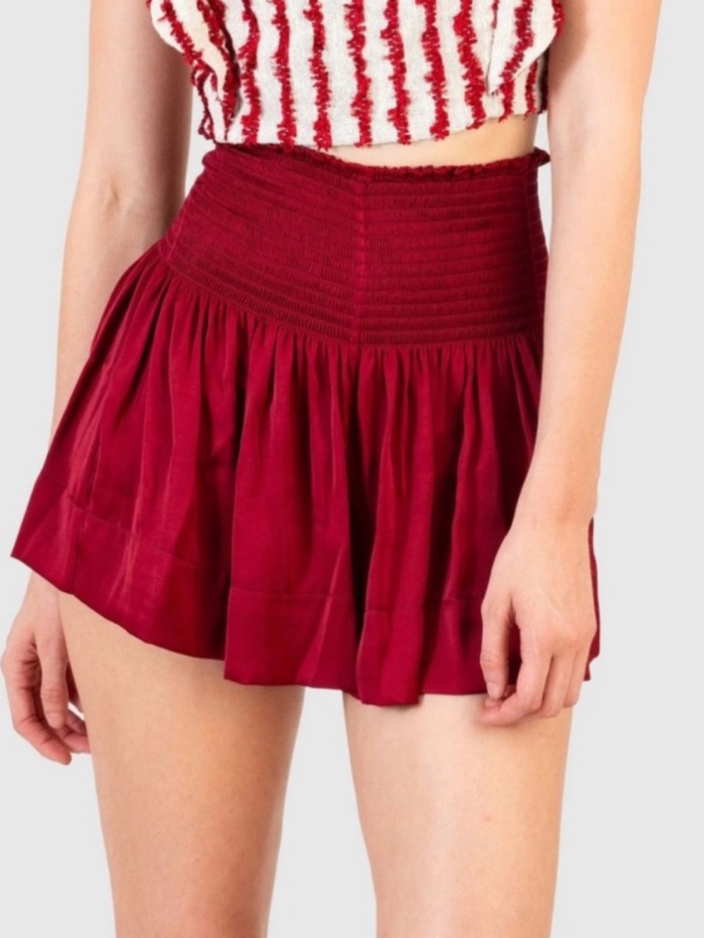 Red Koch Shorts Size Small